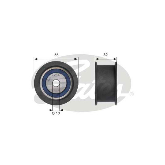 T41101 - Deflection/Guide Pulley, timing belt 