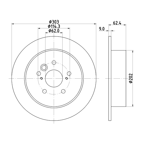 MDC1513 - Brake Disc 