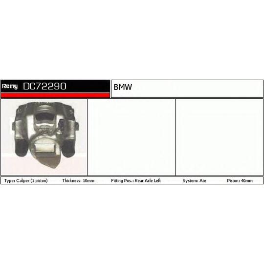 DC72290 - Brake Caliper 