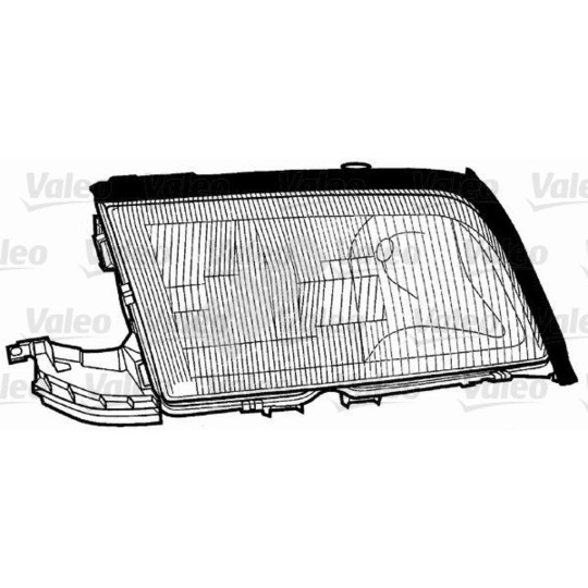 086666 - Diffusing Lens, headlight 