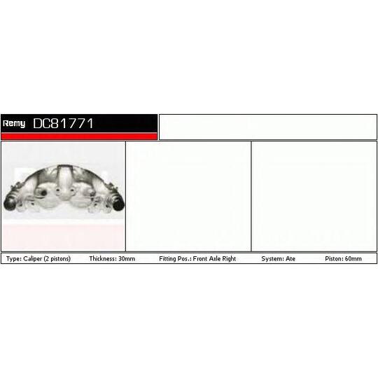 DC81771 - Brake Caliper 