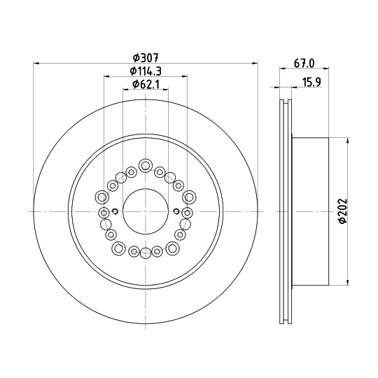 MDC906 - Brake Disc 