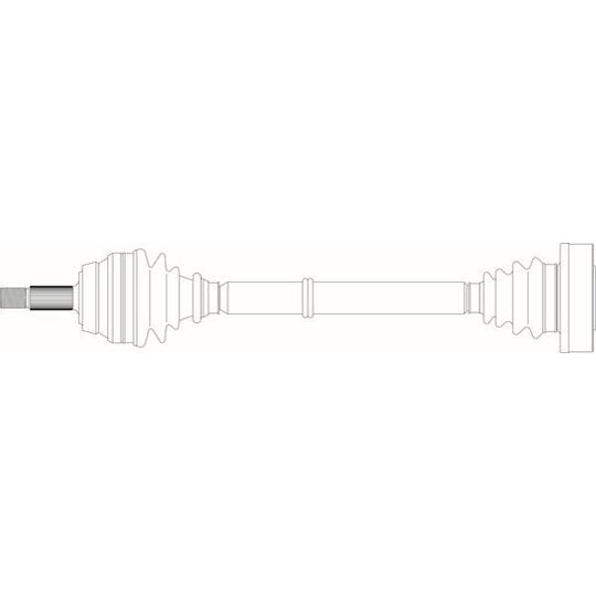 WW3160 - Drive Shaft 