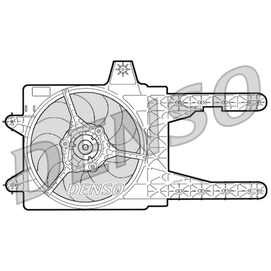 DER13006 - Ventilaator, mootorijahutus 