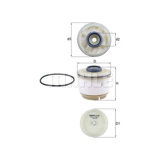 KX 268D - Fuel filter 