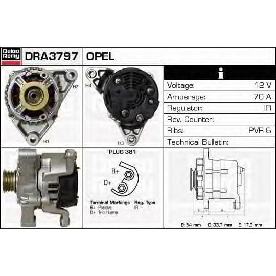 DRA3797 - Generaator 