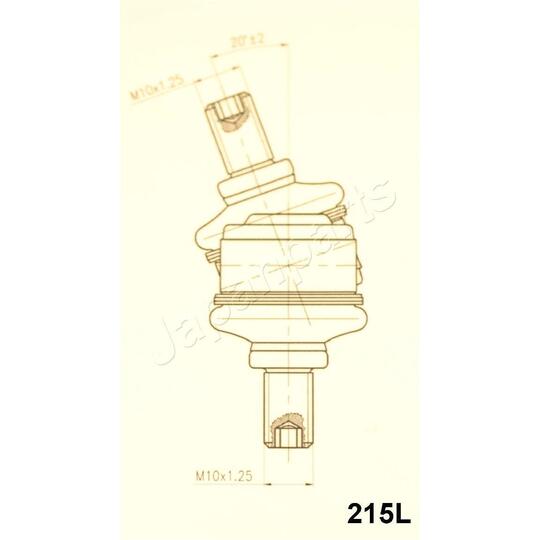 SI-215L - Sway Bar, suspension 