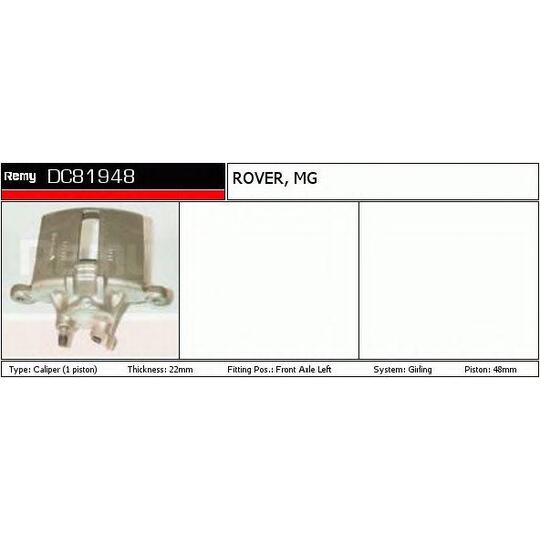 DC81948 - Brake Caliper 