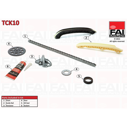TCK10 - Timing Chain Kit 