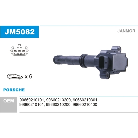 JM5082 - Ignition coil 