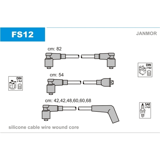 FS12 - Ignition Cable Kit 