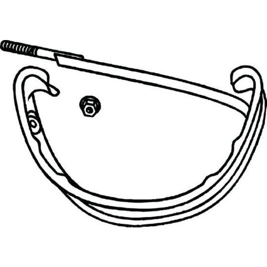 251-564 - Holder, exhaust system 