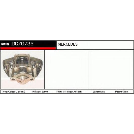 DC70736 - Brake Caliper 