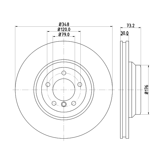 MDC1909 - Brake Disc 