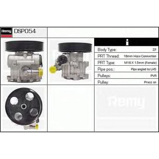 DSP054 - Hydraulic Pump, steering system 
