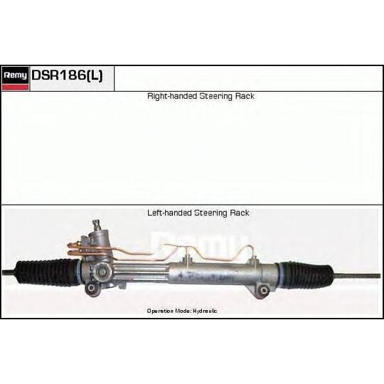 DSR186L - Steering Gear 