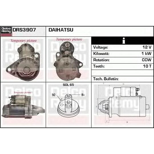 DRS3907 - Starter 