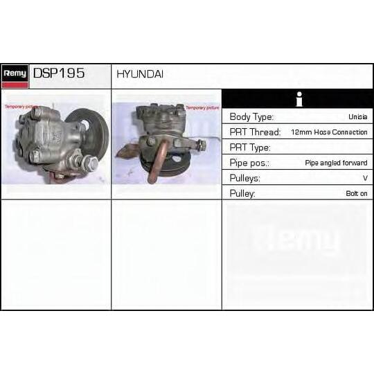 DSP195 - Hydraulic Pump, steering system 