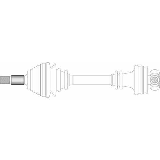 SA3037 - Drive Shaft 