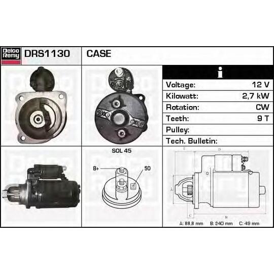 DRS1130 - Starter 