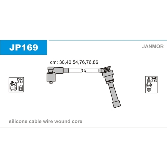 JP169 - Ignition Cable Kit 