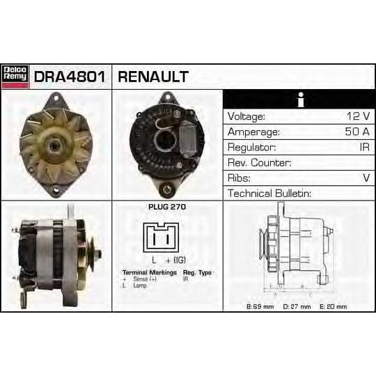 DRA4801 - Generaator 