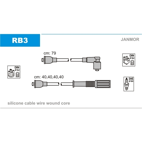 RB3 - Ignition Cable Kit 
