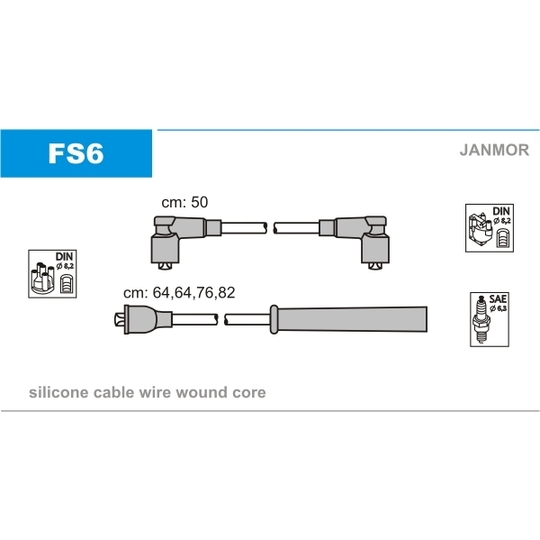 FS6 - Ignition Cable Kit 