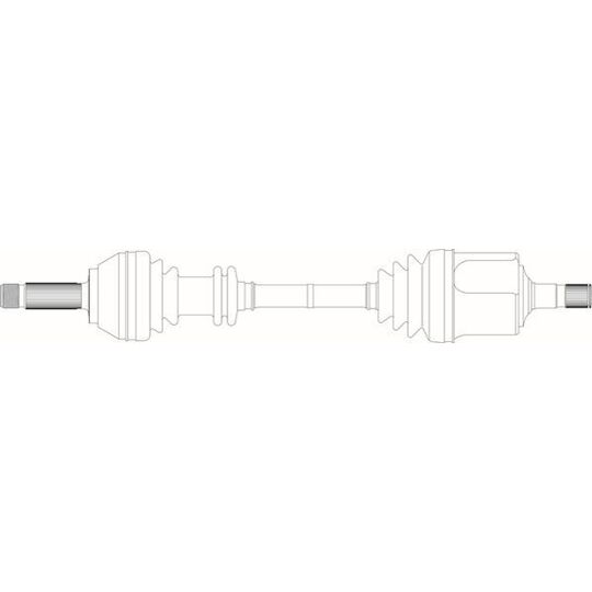 PE3041 - Drive Shaft 