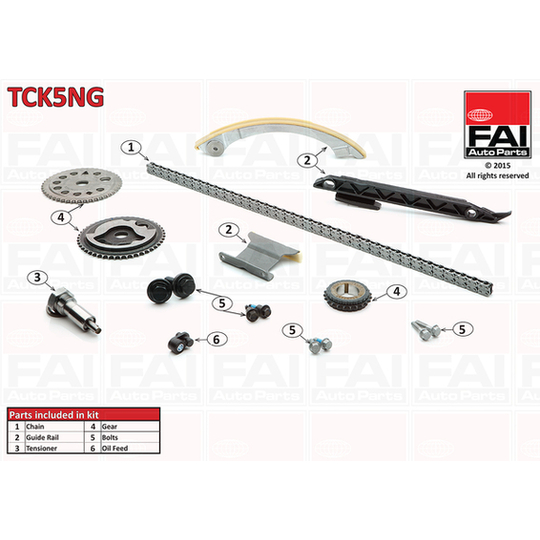 TCK5NG - Timing Chain Kit 