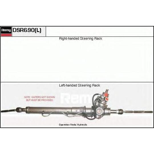 DSR690L - Steering Gear 