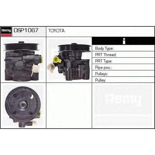 DSP1067 - Hydraulic Pump, steering system 
