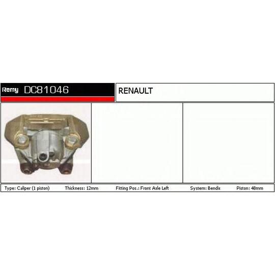 DC81046 - Brake Caliper 