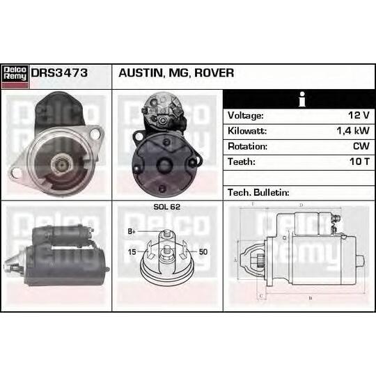 DRS3473 - Starter 