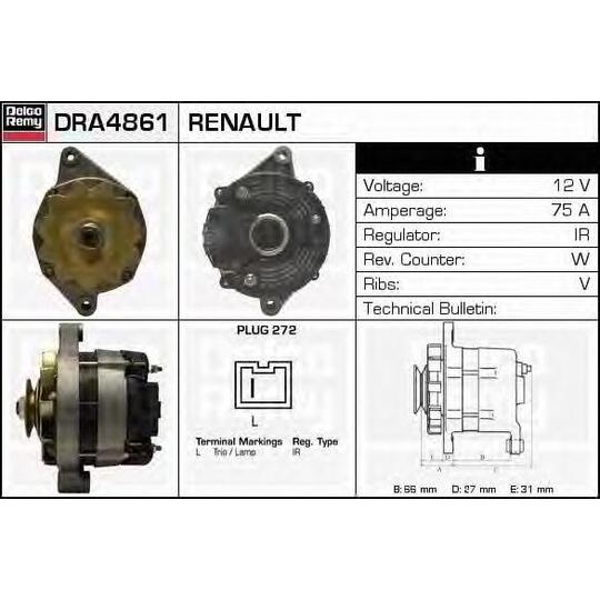 DRA4861 - Generator 