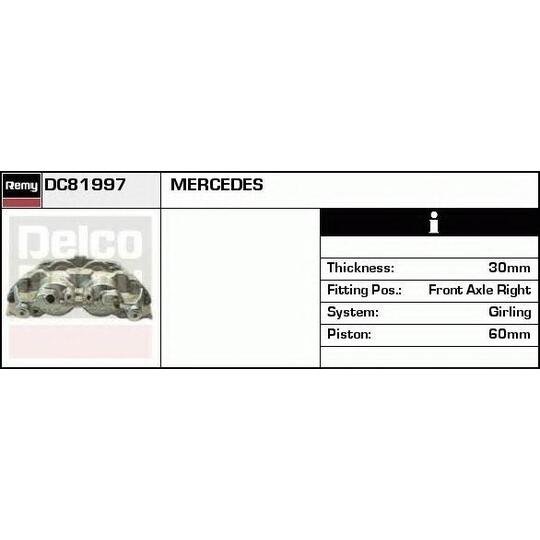 DC81997 - Brake Caliper 