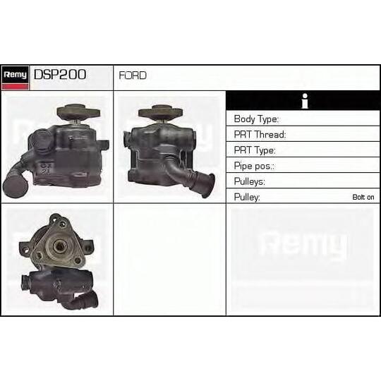 DSP200 - Hydraulic Pump, steering system 