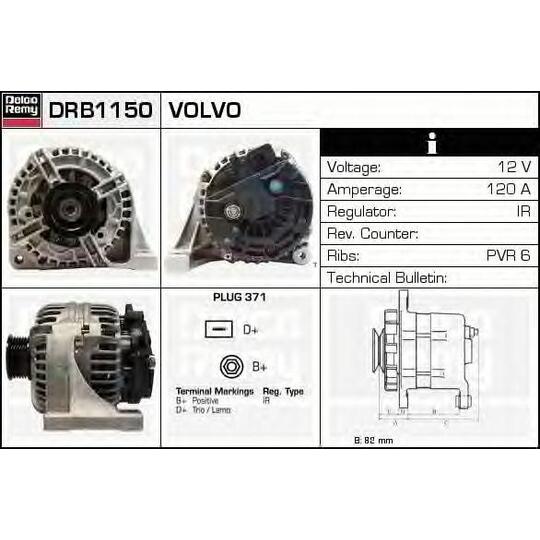DRB1150 - Alternator 
