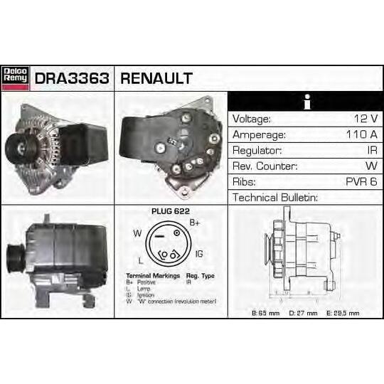 DRA3363 - Generator 