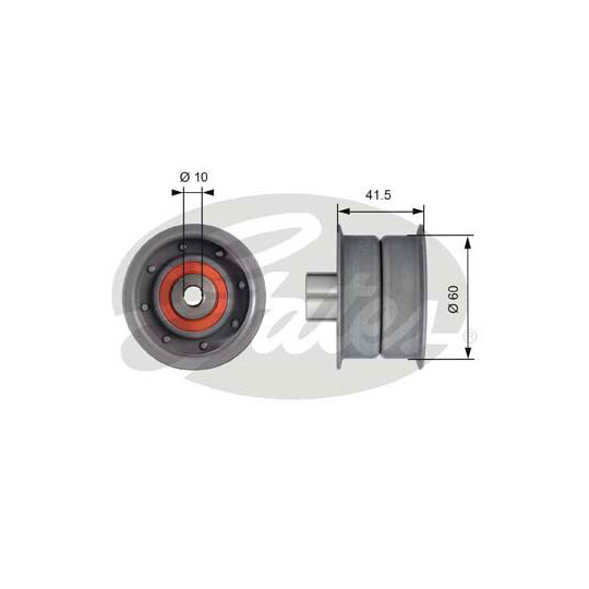 T42106 - Deflection/Guide Pulley, timing belt 