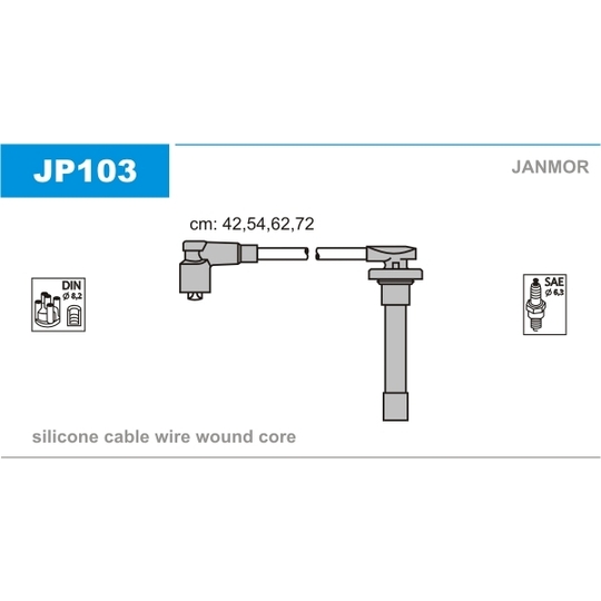 JP103 - Süütesüsteemikomplekt 
