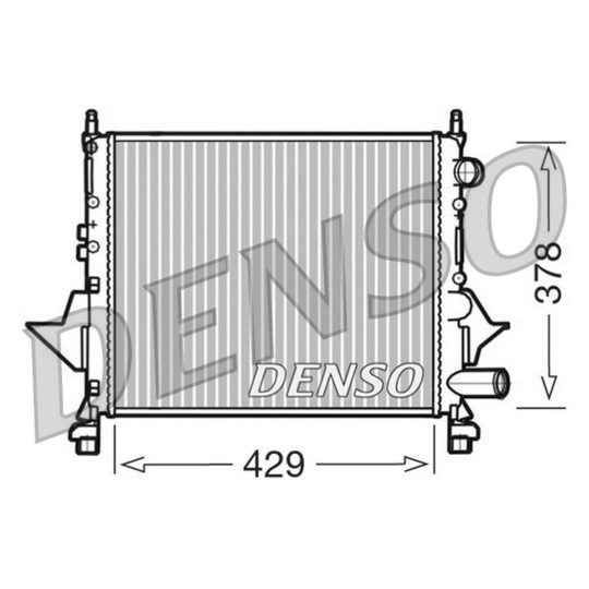 DRM23082 - Radiator, engine cooling 