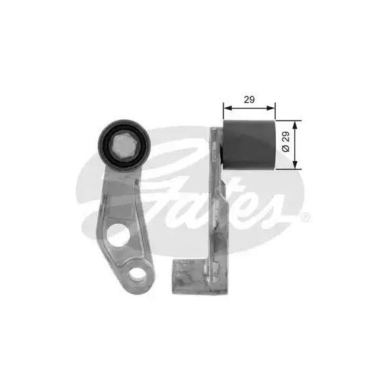 T42049 - Deflection/Guide Pulley, timing belt 