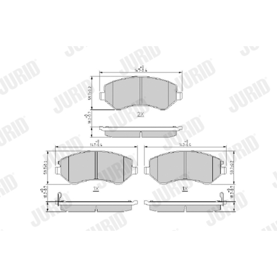 573118J - Jarrupala, levyjarru 