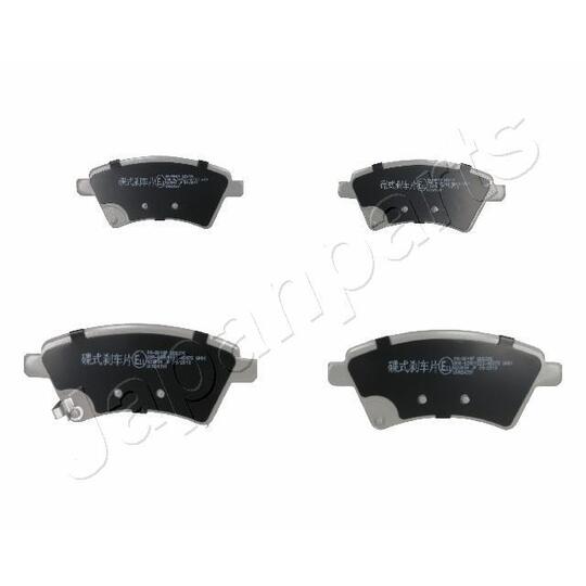 PA-801AF - Brake Pad Set, disc brake 