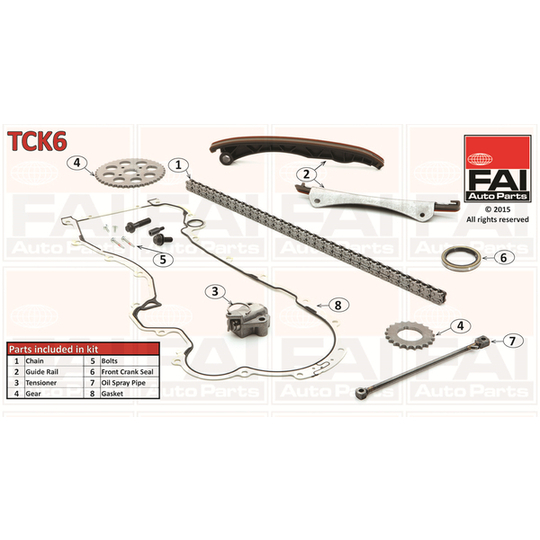 TCK6 - Timing Chain Kit 