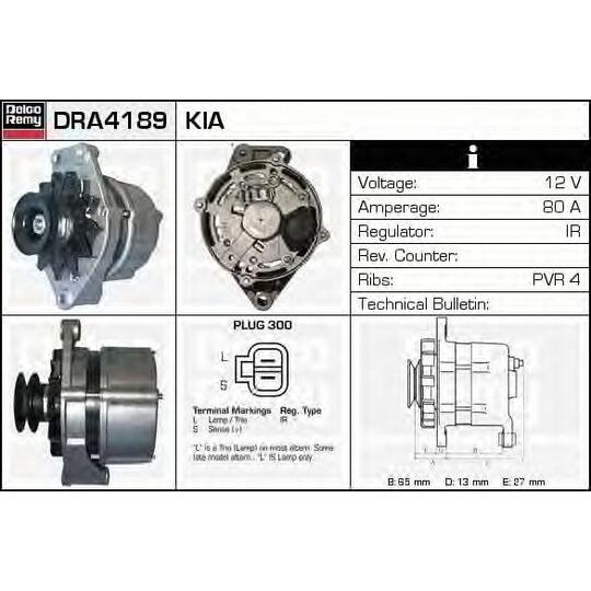 DRA4189 - Laturi 