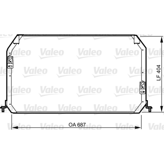 814282 - Condenser, air conditioning 