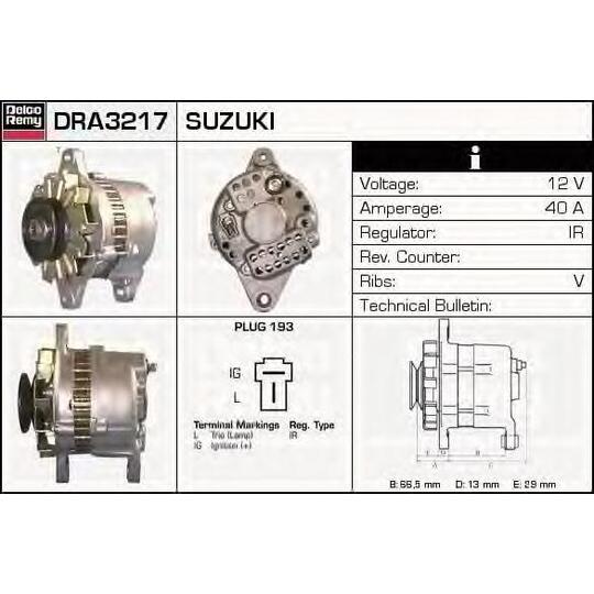 DRA3217 - Generaator 