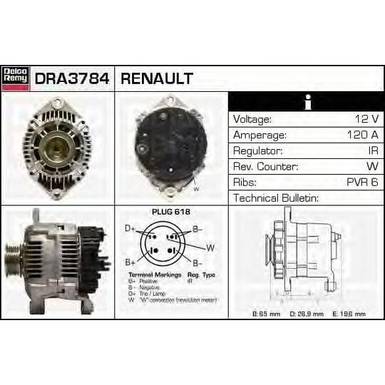 DRA3784 - Generaator 
